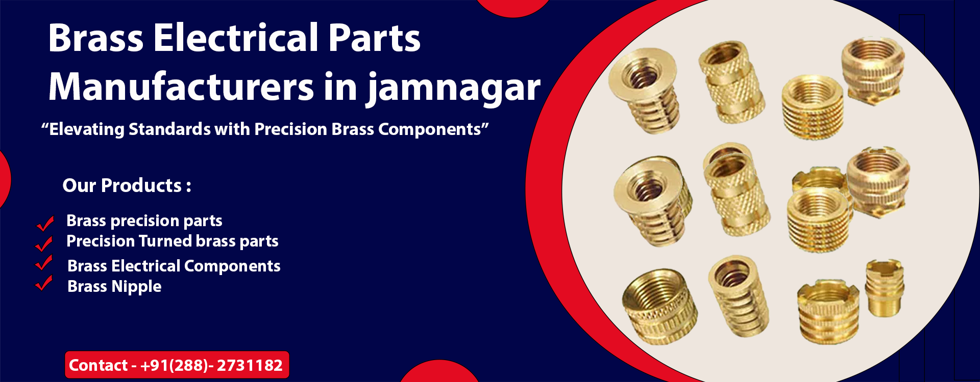 brass components in India