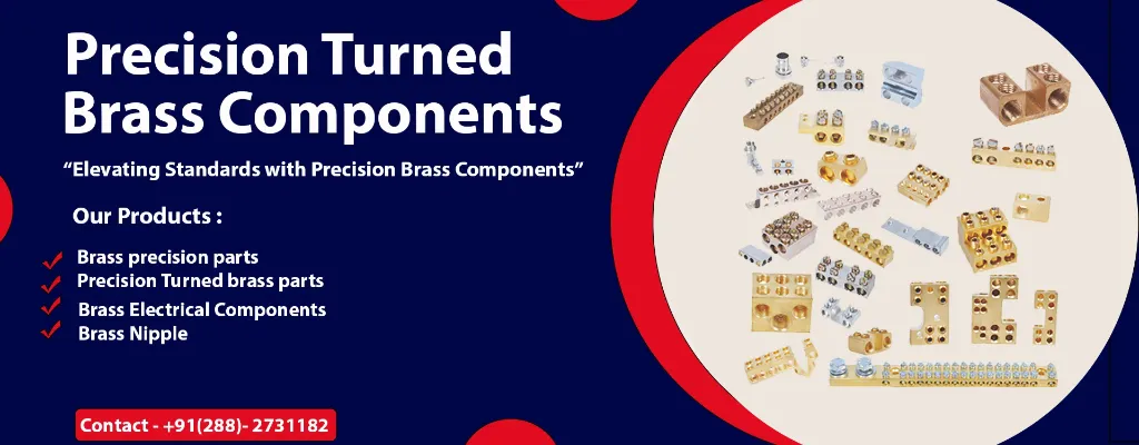 Precision turned brass components