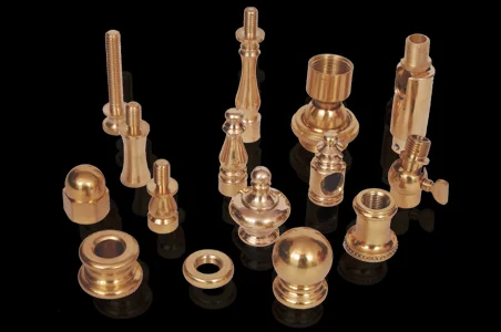 Turned Brass Parts for Lighting in India